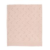 Κουβέρτα Αγκαλιάς/Καροτσιού Bamboo Ροζ 75x90 εκ.