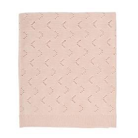 Κουβέρτα Αγκαλιάς/Καροτσιού Bamboo Ροζ 75x90 εκ.