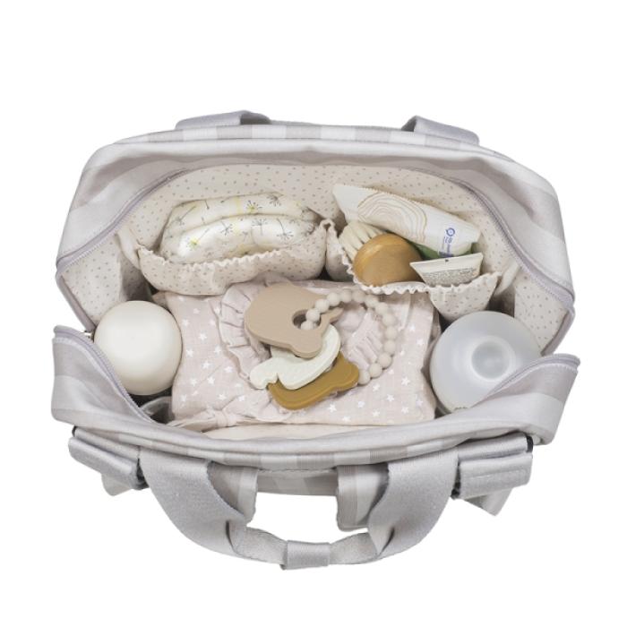 Τσάντα Αλλαξιέρα Backpack Sintra Rose Beige 12/06