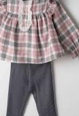 Βρεφικό Σετ Κολάν 3 τμχ Κορίτσι Ebita 255526 - pigikids.gr - Παιδικά Ρούχα, Βαπτιστικά Πακέτα