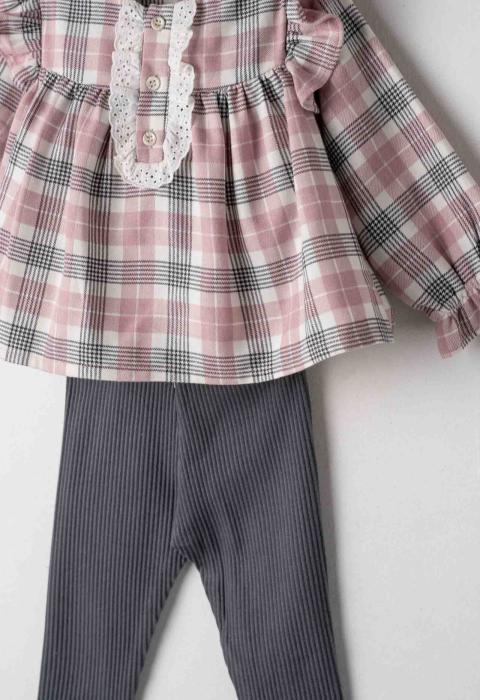 Βρεφικό Σετ Κολάν 3 τμχ Κορίτσι Ebita 255526 - pigikids.gr - Παιδικά Ρούχα, Βαπτιστικά Πακέτα