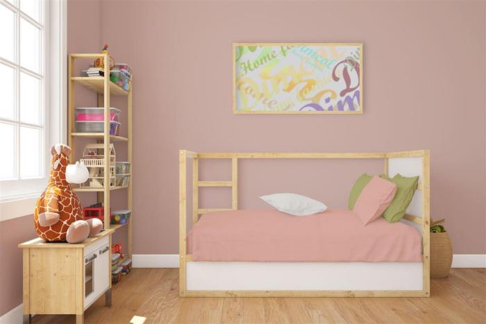 Κατωσέντονο με Λάστιχο bebe Solid 503 0,70X1,40X0,15 Dusty Rose 100% Cotton