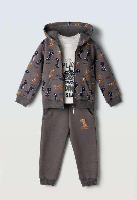 Παιδικό Σετ Φόρμα 3 τμχ Αγόρι Hashtag 255808 - pigikids.gr - Παιδικά Ρούχα, Βαπτιστικά Πακέτα