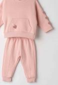 Βρεφικό Σετ Φόρμα Κορίτσι Ebita 255505 - pigikids.gr - Παιδικά Ρούχα, Βαπτιστικά Πακέτα