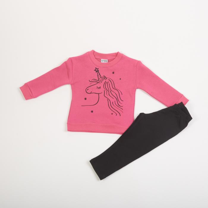 Παιδικό Σετ Κολάν Κορίτσι Trax 48702 - Pigikids.gr - Παιδικά Ρούχα, Βαπτιστικά Πακέτα
