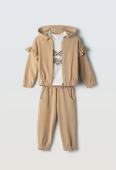 Παιδικό Σετ Φόρμα 3 τμχ Κορίτσι Εβίτα 243284 - pigikids.gr - Παιδικά Ρούχα, Βαπτιστικά Πακέτα
