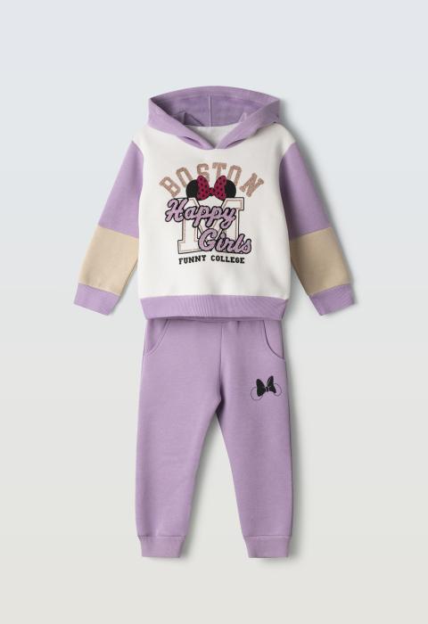 Παιδικό Σετ Φόρμα Κορίτσι Εβίτα 243209 Μωβ - pigikids.gr - Παιδικά Ρούχα, Βαπτιστικά Πακέτα