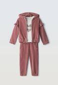 Παιδικό Σετ Φόρμα 3 τμχ Κορίτσι Εβίτα 243284 - pigikids.gr - Παιδικά Ρούχα, Βαπτιστικά Πακέτα
