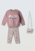 Βρεφικό Σετ Κολάν 3 τμχ Κορίτσι Ebita 255520 - pigikids.gr - Παιδικά Ρούχα, Βαπτιστικά Πακέτα