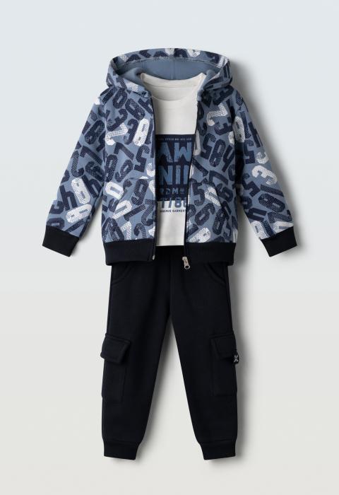 Παιδικό Σετ Φόρμα 3 τμχ Αγόρι Hashtag 255810 - pigikids.gr - Παιδικά Ρούχα, Βαπτιστικά Πακέτα