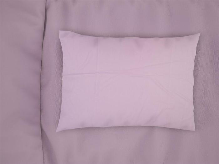 Μαξιλαροθήκη bebe Solid 506 35X45 Light Purple 100% Cotton