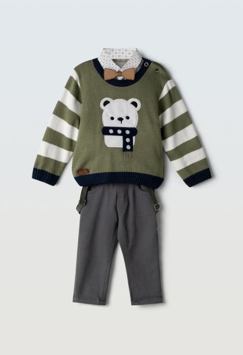 Βρεφικό Σετ Σύνολο 5 τμχ Αγόρι Hashtag 243601 - pigikids.gr - Παιδικά Ρούχα, Βαπτιστικά Πακέτα