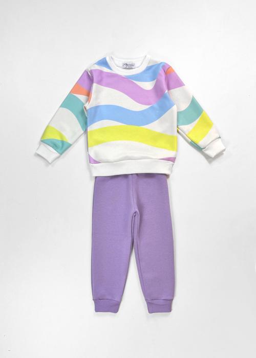 Παιδικό Σετ Φόρμα Κορίτσι Action 12540029 Λιλά - Pigikids.gr - Παιδικά Ρούχα, Βαπτιστικά Πακέτα