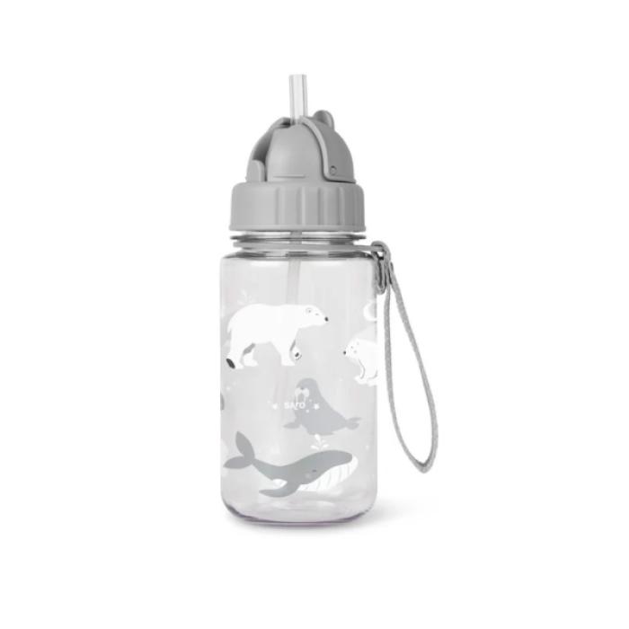 Παγούρι Saro Polar Bear Grey 400ml.