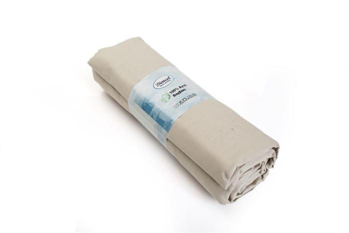 Σεντόνι Με Λάστιχο 1 τεμ. Exotic Line 120X200+30 Beige 100% Cotton