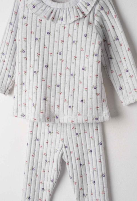 Βρεφικό Σετ Κολάν Κορίτσι Ebita 255523 - pigikids.gr - Παιδικά Ρούχα, Βαπτιστικά Πακέτα