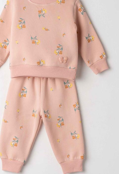 Βρεφικό Σετ Φόρμα Κορίτσι Ebita 255519 - pigikids.gr - Παιδικά Ρούχα, Βαπτιστικά Πακέτα
