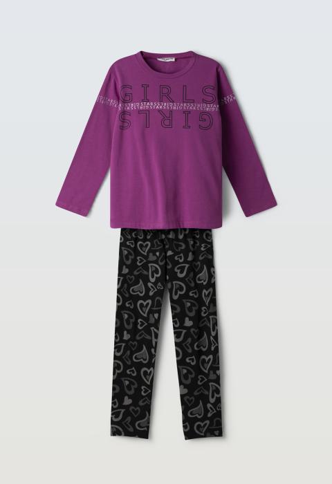 Παιδικό Σετ Κολάν Κορίτσι Εβίτα 255078 - Pigikids.gr - Παιδικά Ρούχα, Βαπτιστικά Πακέτα