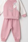 Βρεφικό Σετ Φόρμα Κορίτσι Ebita 255518 - pigikids.gr - Παιδικά Ρούχα, Βαπτιστικά Πακέτα