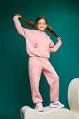 Παιδικό Σετ Φόρμα Κορίτσι Sprint 252-4020 - Pigikids.gr - Παιδικά Ρούχα, Βαπτιστικά Πακέτα