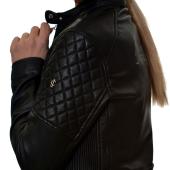 Δερμάτινο Biker Black JUICY COUTURE (MIAK)