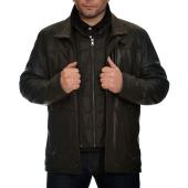 Δερμάτινο Jacket Lamb 76cm Black Guy Laroche (741)