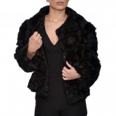 Fur Capra 50cm Black LEVINSKY (FM1053CAPRA)