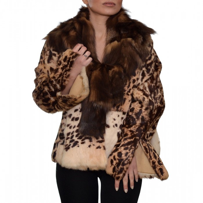 Lapin Fur 64cm Animal Double Face TZIVELI (5110512R)