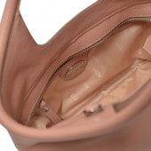 Δερμάτινη τσάντα Arcadia Nude Χειρός/ Χιαστί (4789)