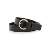 WOMEN'S LEATHER BELT BLACK ARCADIA (1318)