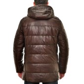 ΔΕΡΜΑΤΙΝΟ Jacket 82 cm COFFEE BROWN LEVINSKY (Brian)