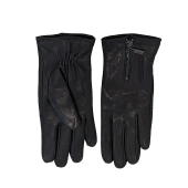 Γυναικεία δερμάτινα γάντια Μαύρα Levinsky (2687-2 black)