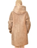 Μουτόν Γυναικείο - Delaney Light Camel Hood 87 cm