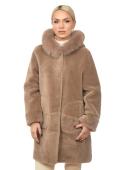 ΜΟΥΤΟΝ ΓΥΝΑΙΚΕΙΟ FERNANDA 85 cm, Chestnut DOUBLE FACE