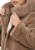 ΜΟΥΤΟΝ ΓΥΝΑΙΚΕΙΟ FERNANDA 85 cm, Chestnut DOUBLE FACE