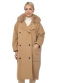 ΓΥΝΑΙΚΕΙΟ ΠΑΛΤΟ CASHMERE-WOOL 107 cm HEMMA CAMEL
