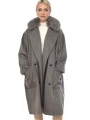 ΓΥΝΑΙΚΕΙΟ ΠΑΛΤΟ CASHMERE - WOOL 107 cm HEMMA OAK