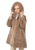 ΜΟΥΤΟΝ ΓΥΝΑΙΚΕΙΟ FERNANDA 85 cm, Chestnut DOUBLE FACE
