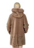 ΜΟΥΤΟΝ ΓΥΝΑΙΚΕΙΟ FERNANDA 85 cm, Chestnut DOUBLE FACE
