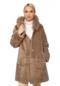 ΜΟΥΤΟΝ ΓΥΝΑΙΚΕΙΟ FERNANDA 85 cm, Chestnut DOUBLE FACE
