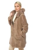 ΜΟΥΤΟΝ ΓΥΝΑΙΚΕΙΟ FERNANDA 85 cm, Chestnut DOUBLE FACE