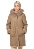 ΜΟΥΤΟΝ ΓΥΝΑΙΚΕΙΟ FERNANDA 85 cm, Chestnut DOUBLE FACE