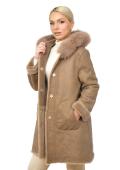 ΜΟΥΤΟΝ ΓΥΝΑΙΚΕΙΟ FERNANDA 85 cm, Chestnut DOUBLE FACE