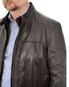 ΔΕΡΜΑΤΙΝΟ ΜΠΟΥΦΑΝ ΚΑΦΕ GUY LAROCHE 68 cm