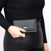 ΔΕΡΜΑΤΙΝΟ ΠΟΡΤΟΦΟΛΙ ΓΥΝΑΙΚΕΙΟ 022 BLACK
