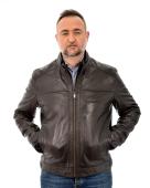 ΔΕΡΜΑΤΙΝΟ ΜΠΟΥΦΑΝ ΚΑΦΕ GUY LAROCHE 68 cm
