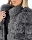 ΓΟΥΝΑ GREY FOX COLLAR ΓΥΝΑΙΚΕΙΑ