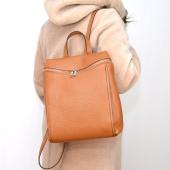 ΔΕΡΜΑΤΙΝΗ ΤΣΑΝΤΑ BACKPACK ΓΥΝΑΙΚΕΙΑ ( 8001 BISCOTTO )