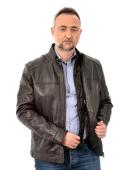ΔΕΡΜΑΤΙΝΟ ΜΠΟΥΦΑΝ ΚΑΦΕ GUY LAROCHE 68 cm