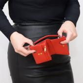 ΔΕΡΜΑΤΙΝΟ ΠΟΡΤΟΦΟΛΙ ΓΥΝΑΙΚΕΙΟ 047 RED